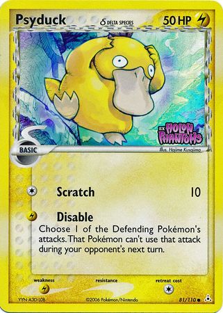 Psyduck (81/110) (Delta Species) (Stamped) [EX: Holon Phantoms] | Good Games Modbury