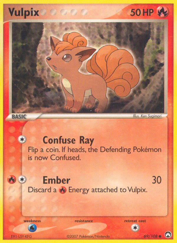 Vulpix (69/108) [EX: Power Keepers] | Good Games Modbury