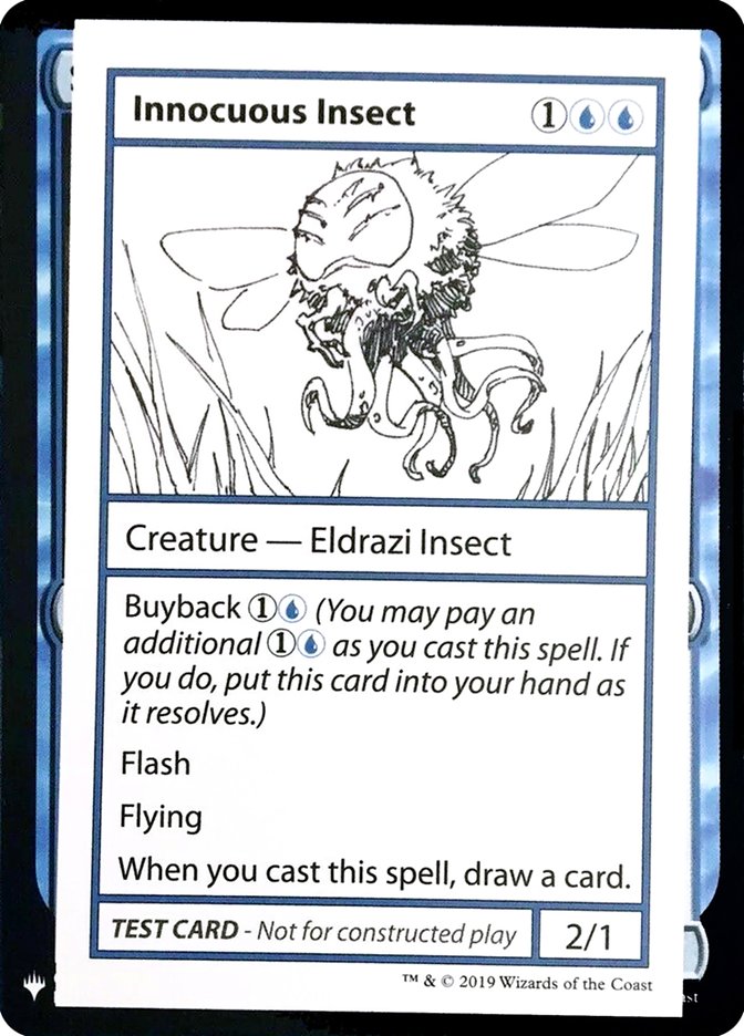 Innocuous Insect [Mystery Booster Playtest Cards] | Good Games Modbury