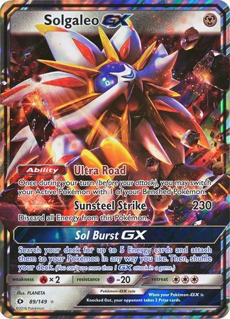 Solgaleo GX (89/149) (Jumbo Card) [Sun & Moon: Base Set] | Good Games Modbury