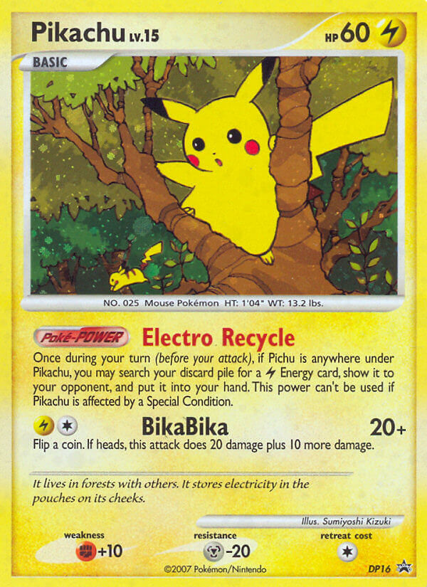 Pikachu (DP16) [Diamond & Pearl: Black Star Promos] | Good Games Modbury