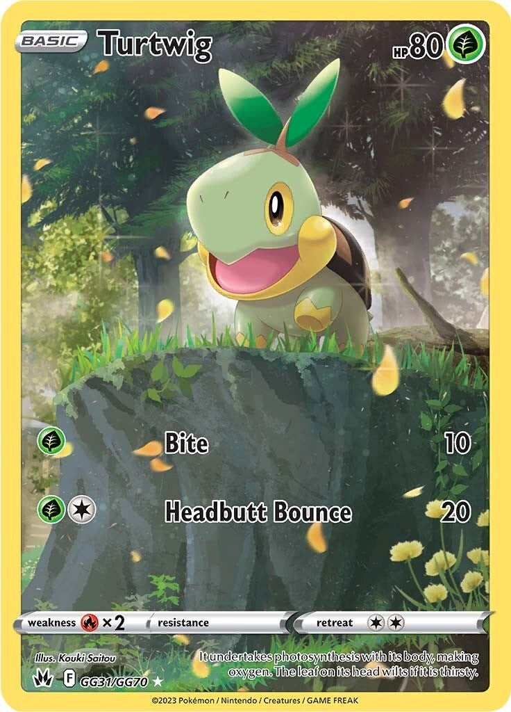 Turtwig (GG31/GG70) [Sword & Shield: Crown Zenith] | Good Games Modbury
