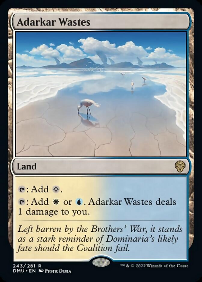 Adarkar Wastes [Dominaria United] | Good Games Modbury