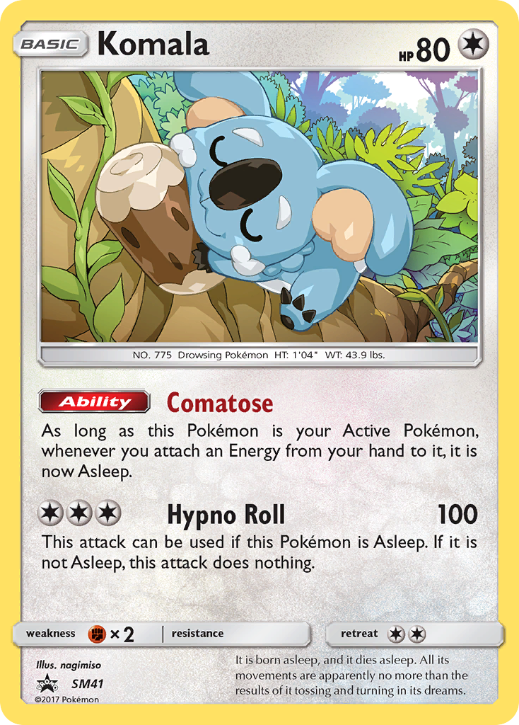 Komala (SM41) [Sun & Moon: Black Star Promos] | Good Games Modbury