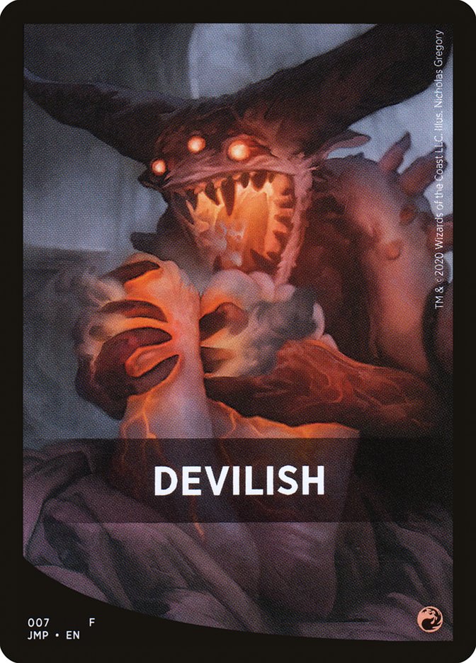 Devilish Theme Card [Jumpstart Front Cards] | Good Games Modbury