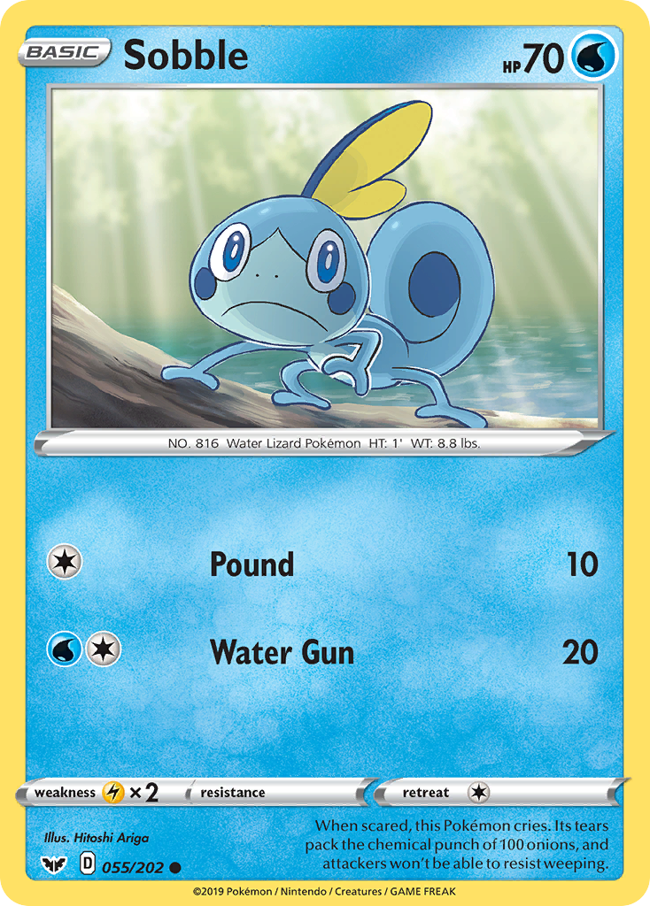 Sobble (055/202) [Sword & Shield: Base Set] | Good Games Modbury