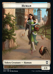 Eldrazi Spawn // Human Double-Sided Token [Streets of New Capenna Commander Tokens] | Good Games Modbury