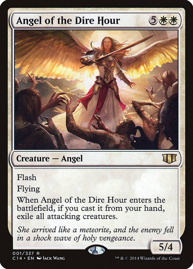 Angel of the Dire Hour [Commander 2014] | Good Games Modbury