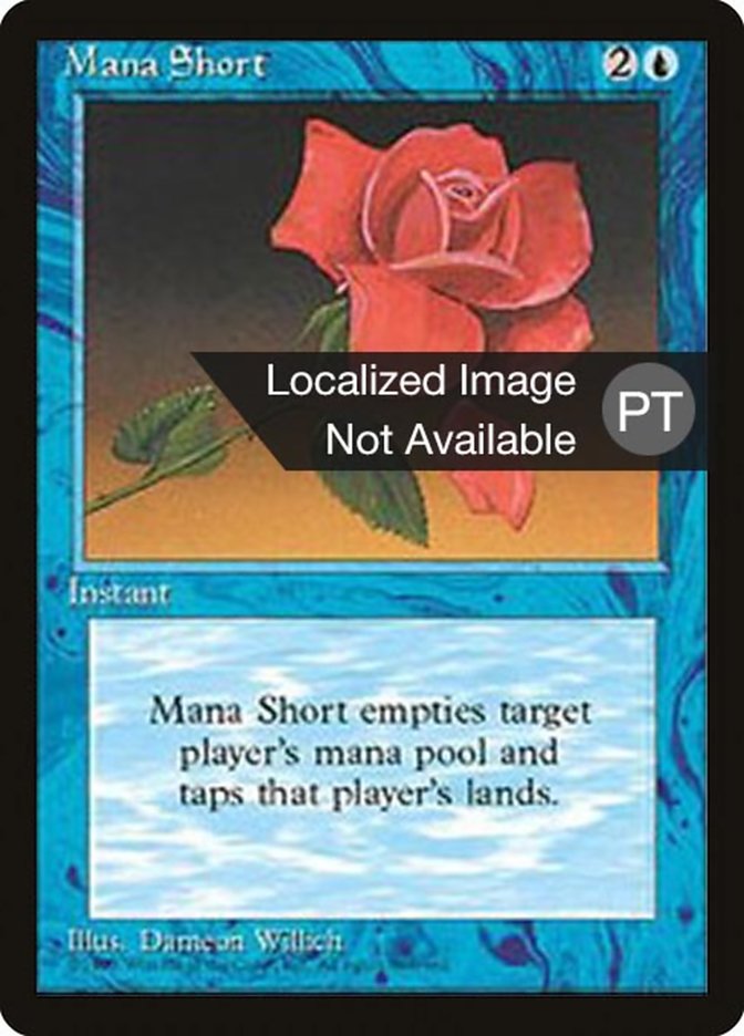 Mana Short [Fourth Edition (Foreign Black Border)] | Good Games Modbury