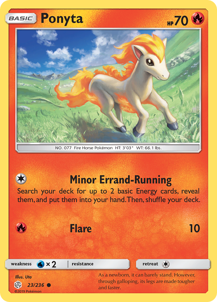 Ponyta (23/236) [Sun & Moon: Cosmic Eclipse] | Good Games Modbury