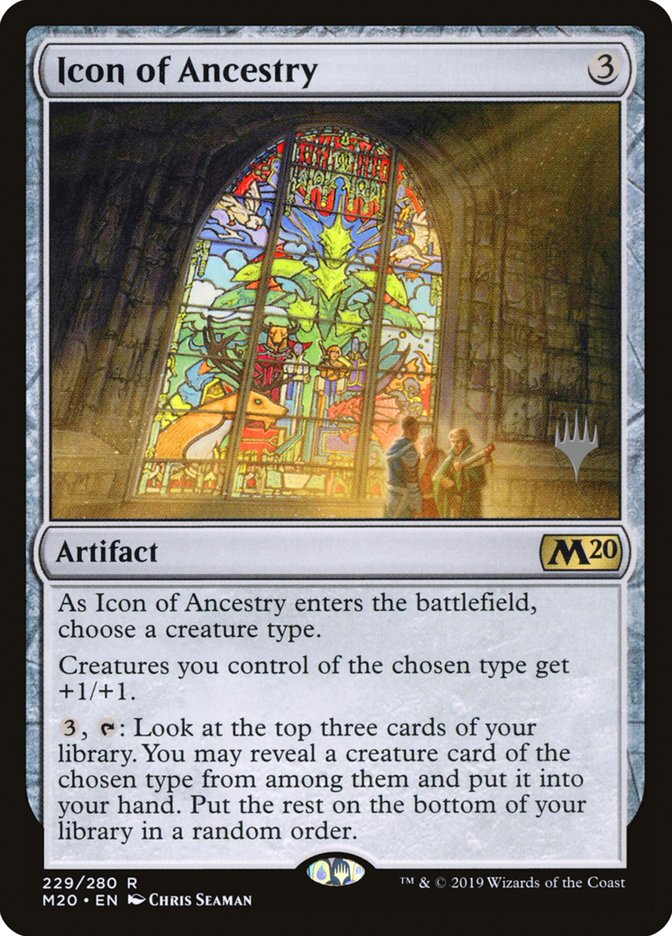 Icon of Ancestry (Promo Pack) [Core Set 2020 Promos] | Good Games Modbury