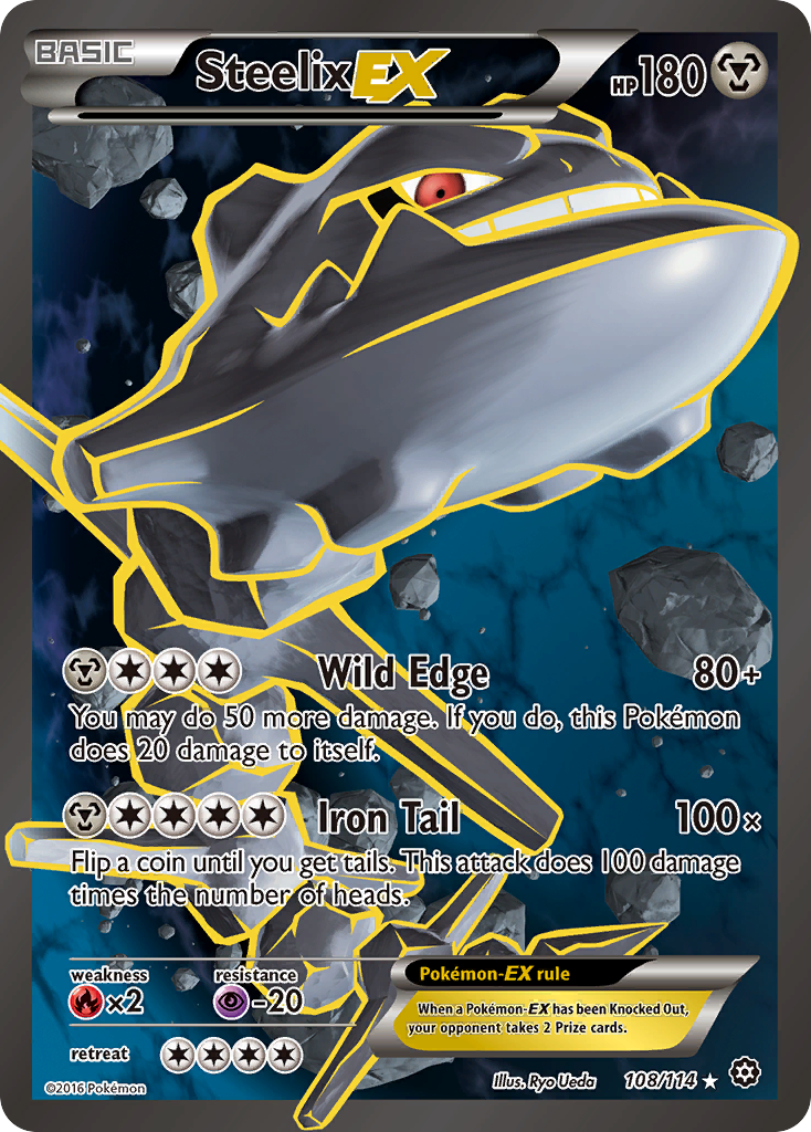 Steelix EX (108/114) [XY: Steam Siege] | Good Games Modbury