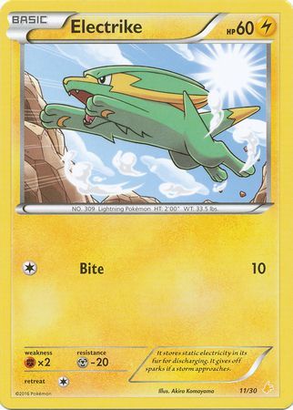 Electrike (11/30) [XY: Trainer Kit 3 - Pikachu Libre] | Good Games Modbury