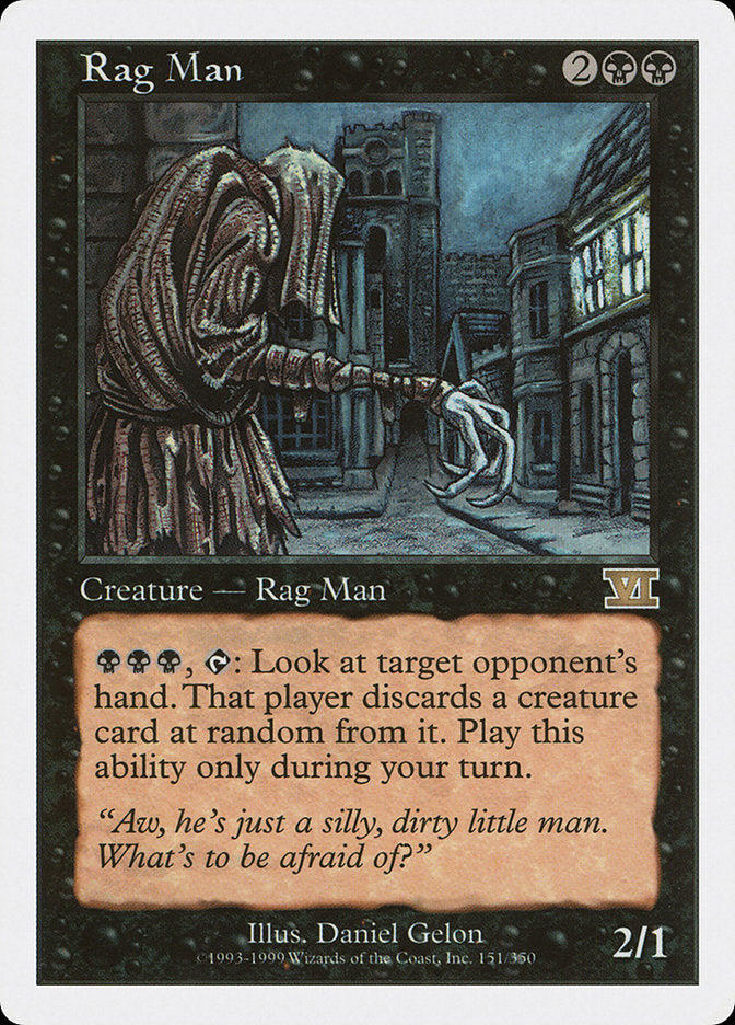 Rag Man [Classic Sixth Edition] | Good Games Modbury