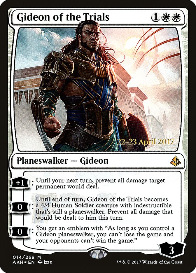 Gideon of the Trials [Amonkhet Prerelease Promos] | Good Games Modbury