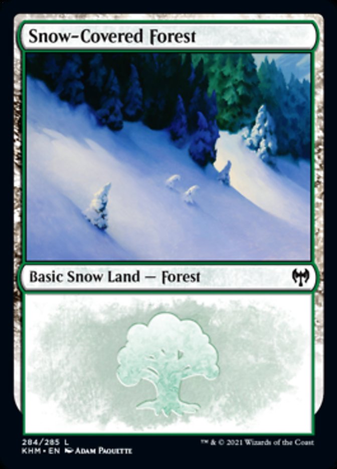 Snow-Covered Forest (284) [Kaldheim] | Good Games Modbury