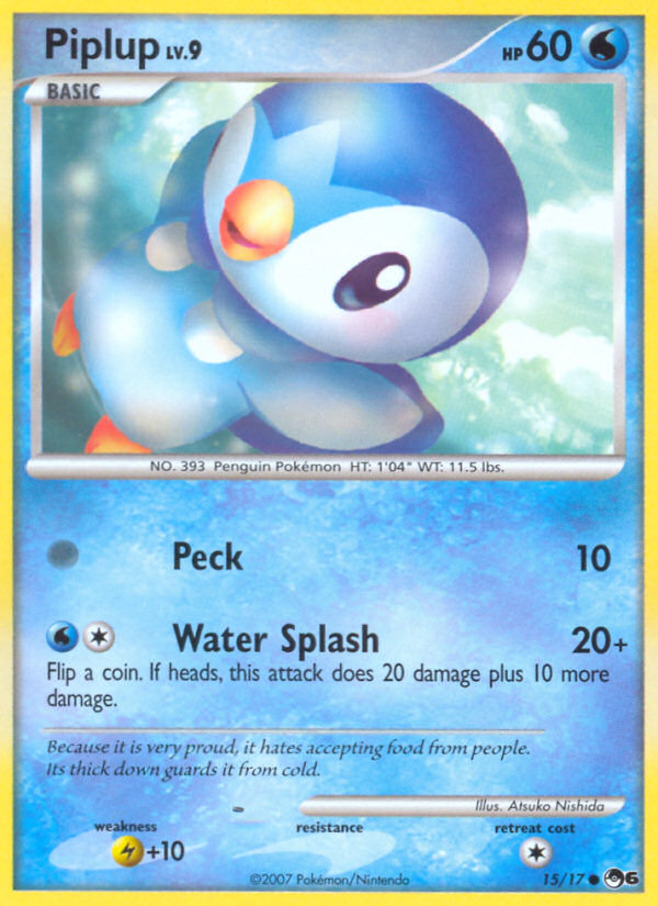 Piplup (15/17) [POP Series 6] | Good Games Modbury