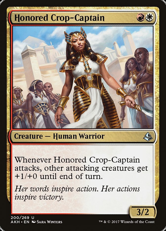 Honored Crop-Captain [Amonkhet] | Good Games Modbury