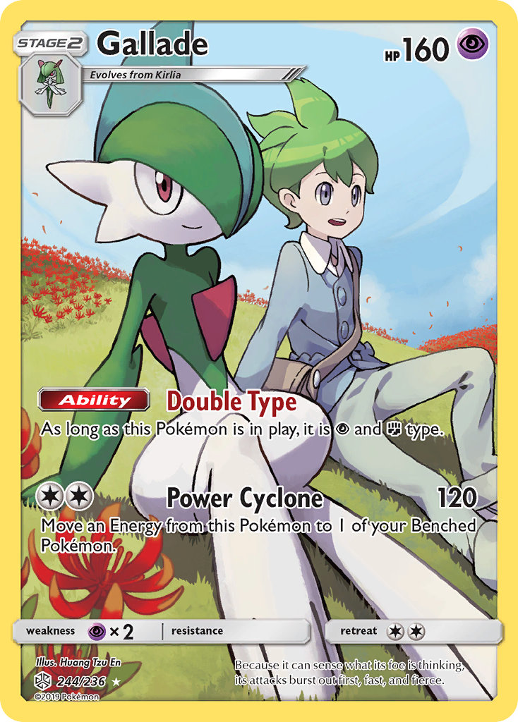 Gallade (244/236) [Sun & Moon: Cosmic Eclipse] | Good Games Modbury