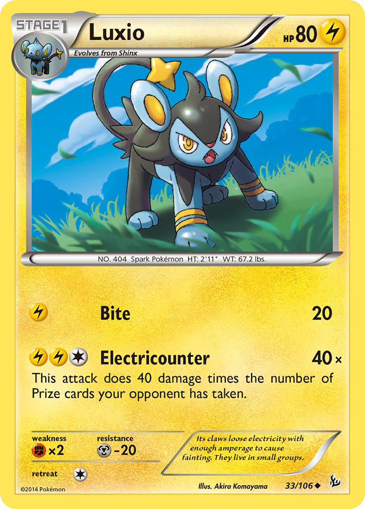 Luxio (33/106) [XY: Flashfire] | Good Games Modbury