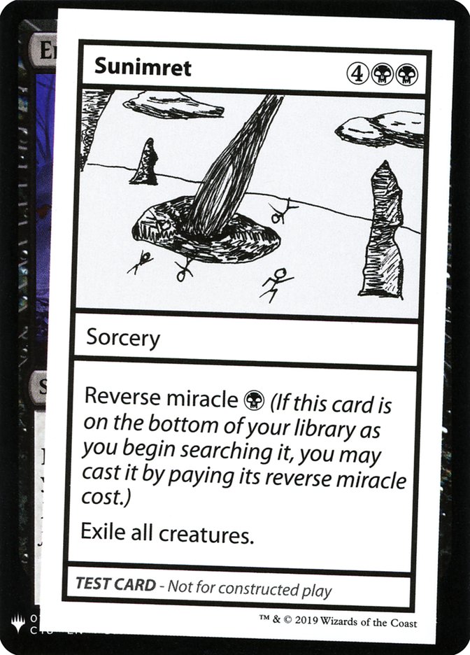 Sunimret [Mystery Booster Playtest Cards] | Good Games Modbury