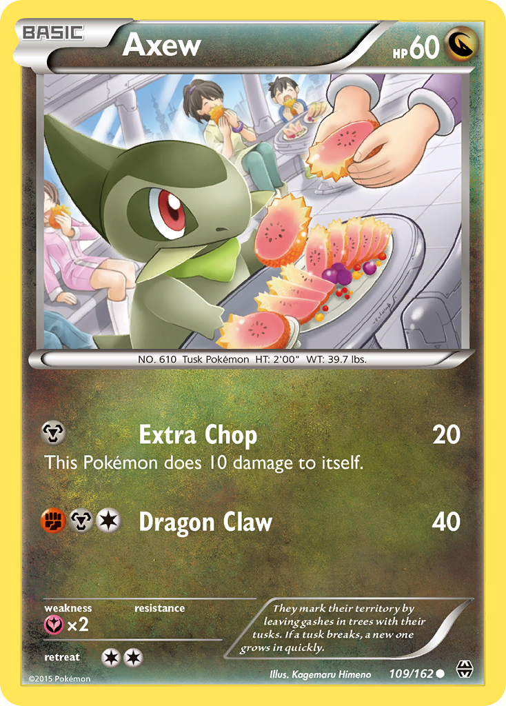 Axew (109/162) [XY: BREAKthrough] | Good Games Modbury