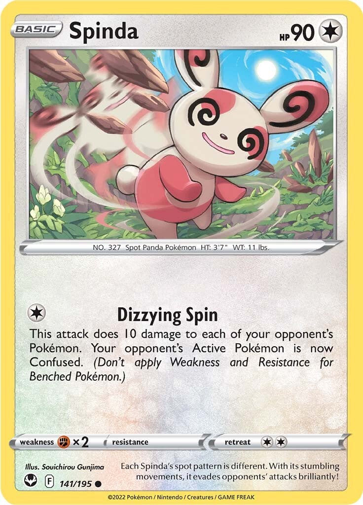 Spinda (141/195) [Sword & Shield: Silver Tempest] | Good Games Modbury