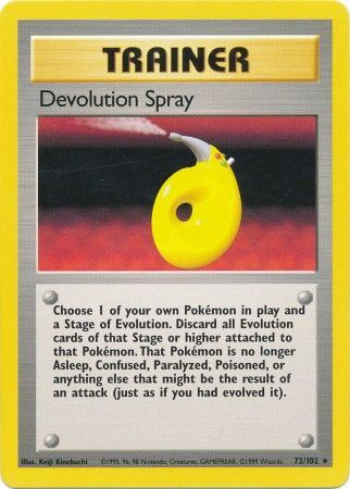 Devolution Spray (72/102) [Base Set Unlimited] | Good Games Modbury