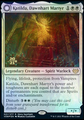 Katilda, Dawnhart Martyr // Katilda's Rising Dawn [Innistrad: Crimson Vow Prerelease Promos] | Good Games Modbury