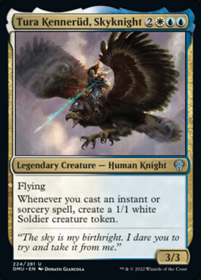 Tura Kennerud, Skyknight [Dominaria United] | Good Games Modbury