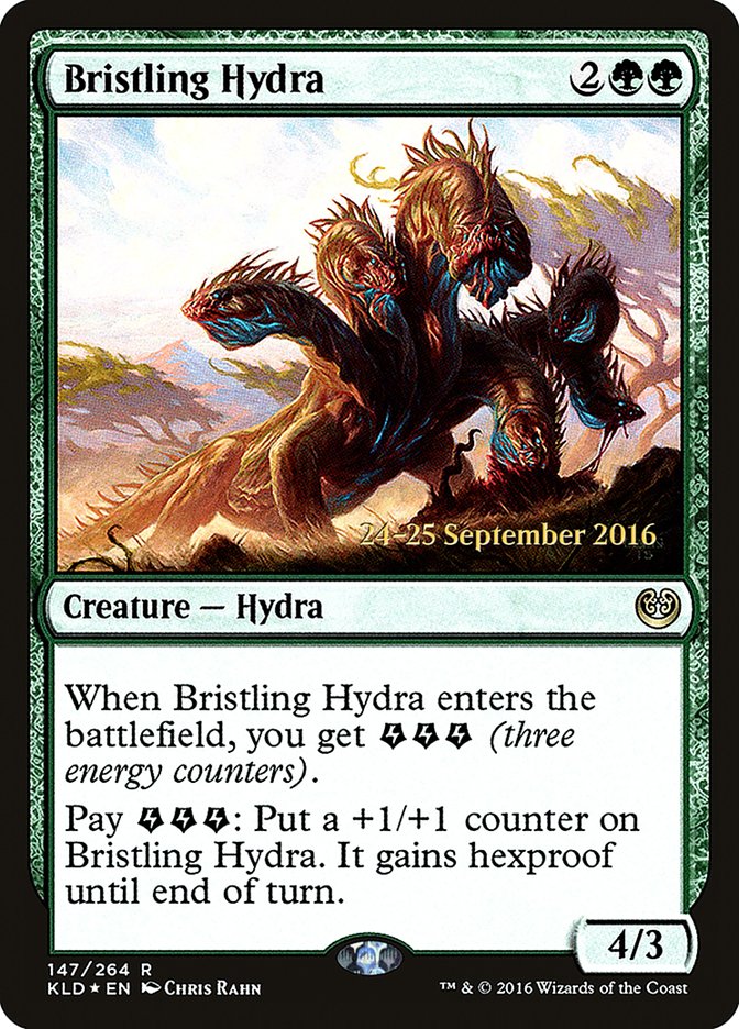 Bristling Hydra [Kaladesh Prerelease Promos] | Good Games Modbury