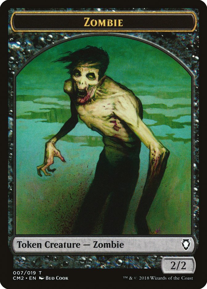 Zombie Token [Commander Anthology Volume II Tokens] | Good Games Modbury