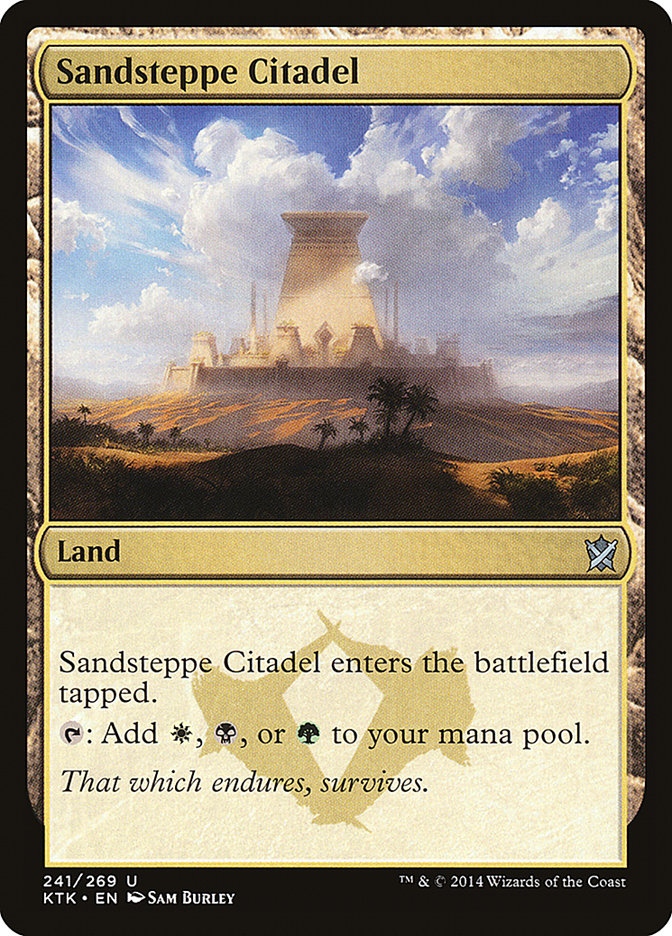 Sandsteppe Citadel [Khans of Tarkir] | Good Games Modbury