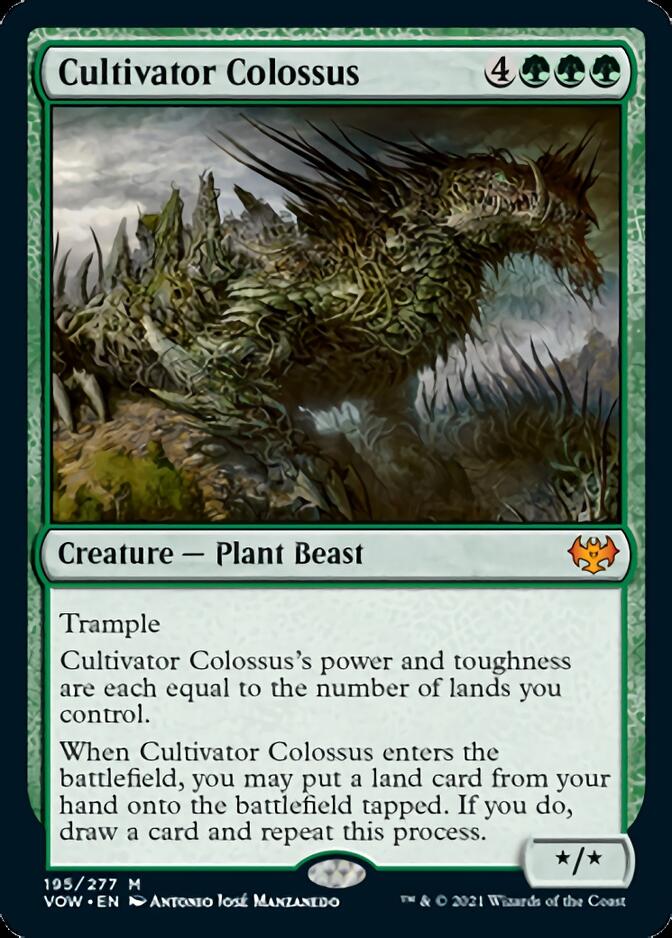 Cultivator Colossus [Innistrad: Crimson Vow] | Good Games Modbury