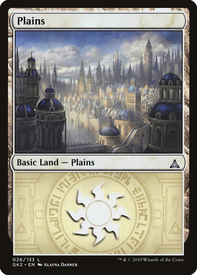 Plains (26) [Ravnica Allegiance Guild Kit] | Good Games Modbury