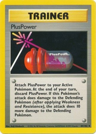 PlusPower (84/102) [Base Set Unlimited] | Good Games Modbury
