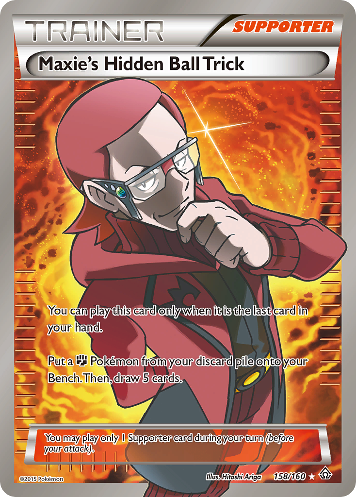 Maxie's Hidden Ball Trick (158/160) [XY: Primal Clash] | Good Games Modbury