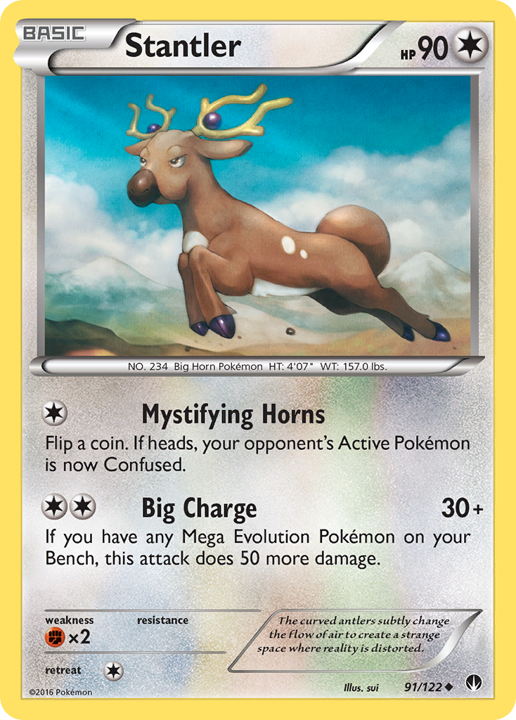 Stantler (91/122) [XY: BREAKpoint] | Good Games Modbury