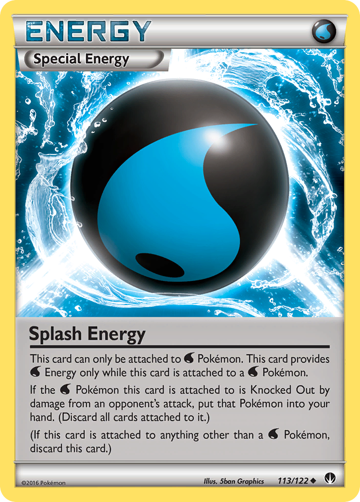 Splash Energy (113/122) [XY: BREAKpoint] | Good Games Modbury