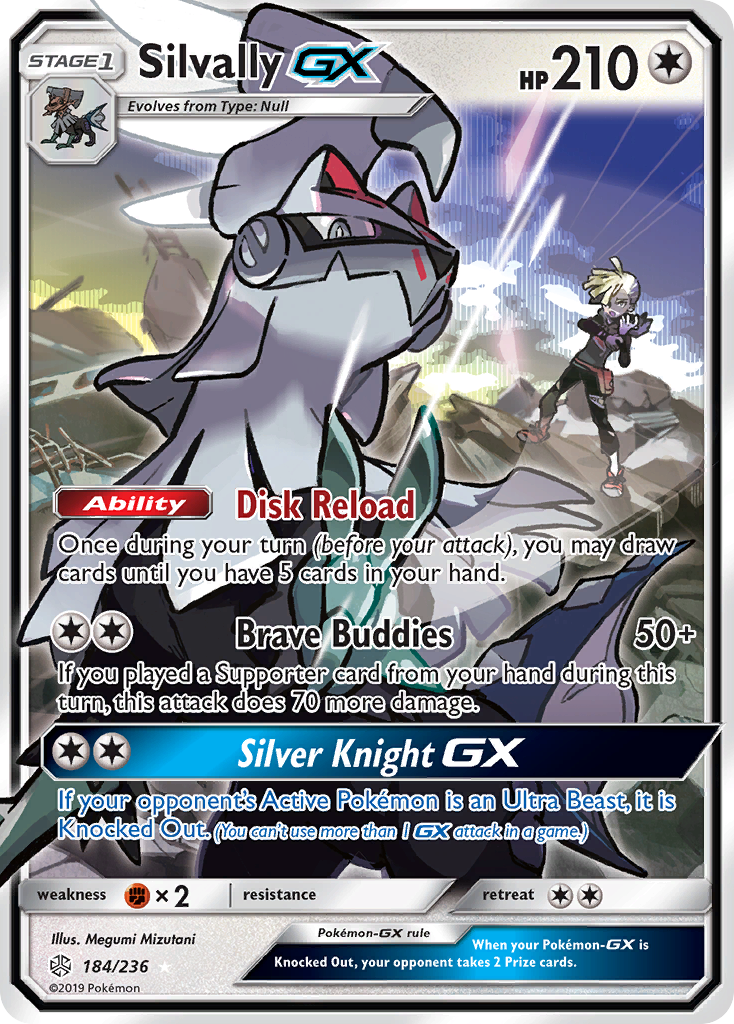 Silvally GX (184/236) [Sun & Moon: Cosmic Eclipse] | Good Games Modbury