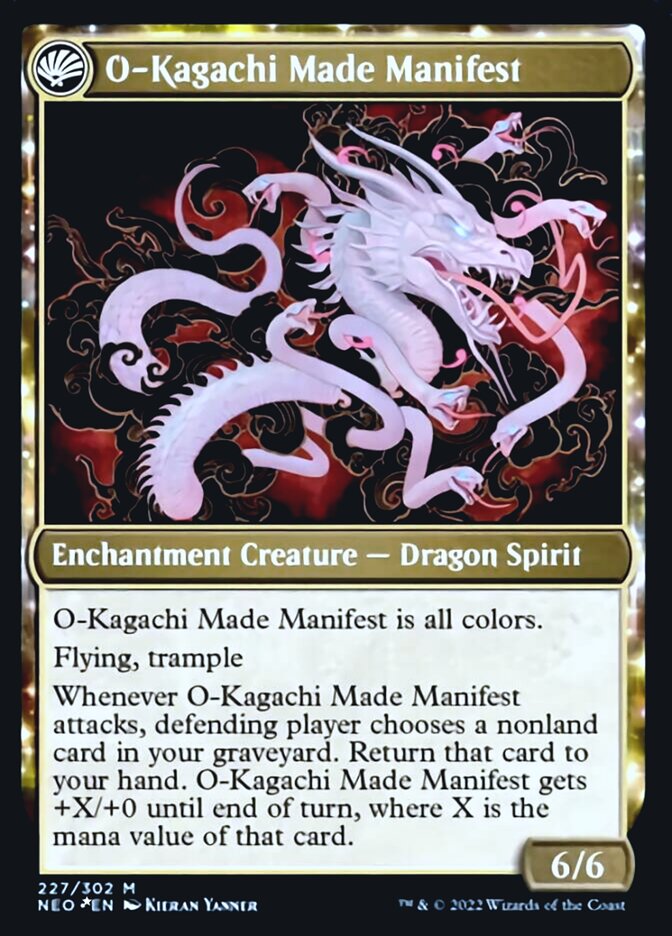 The Kami War // O-Kagachi Made Manifest [Kamigawa: Neon Dynasty Prerelease Promos] | Good Games Modbury