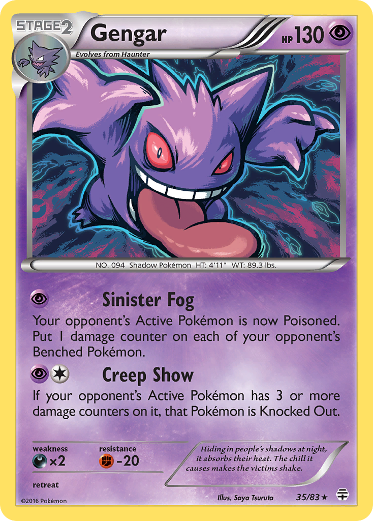 Gengar (35/83) [XY: Generations] | Good Games Modbury