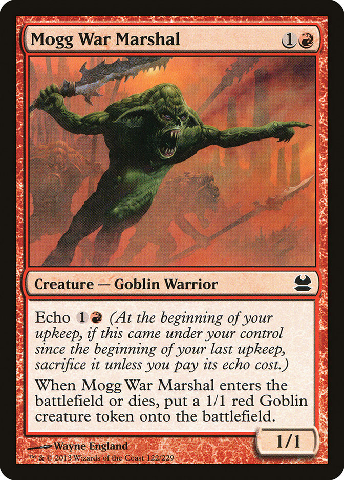 Mogg War Marshal [Modern Masters] | Good Games Modbury