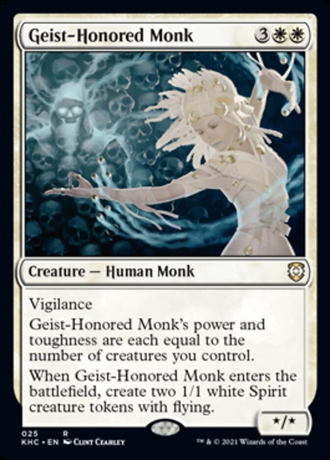 Geist-Honored Monk [Kaldheim Commander] | Good Games Modbury