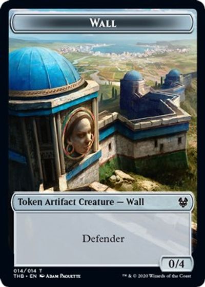 Pegasus // Wall Double-Sided Token [Challenger Decks 2021 Tokens] | Good Games Modbury