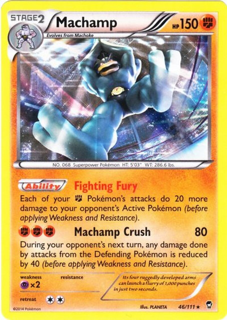 Machamp (46/111) [XY: Furious Fists] | Good Games Modbury