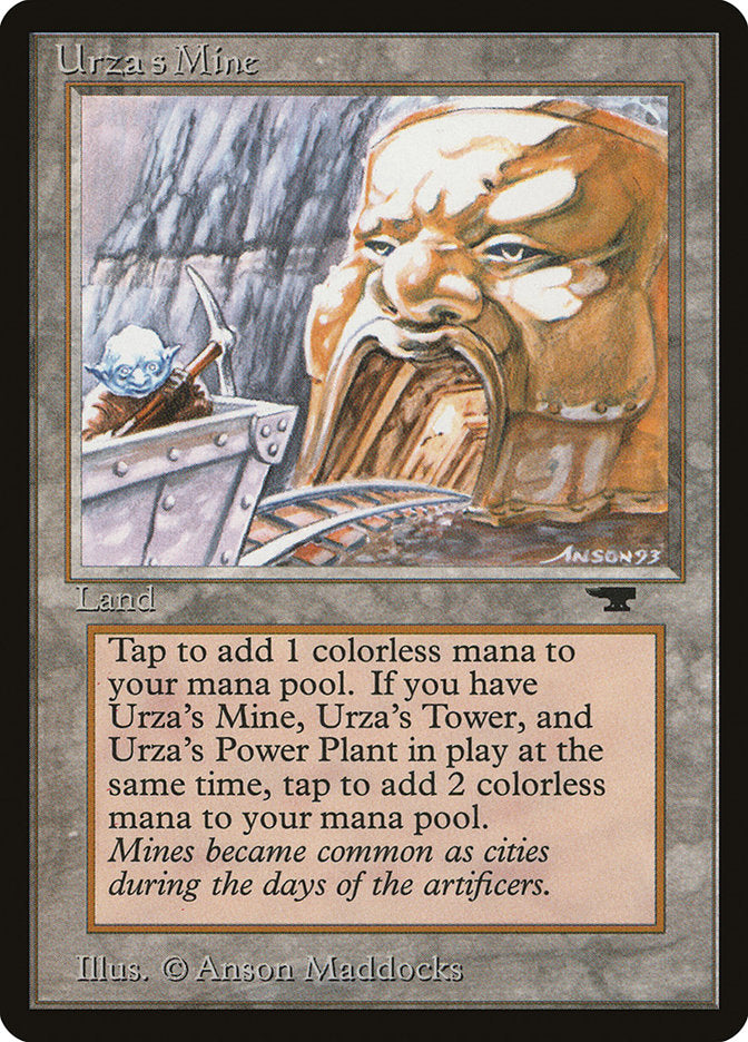 Urza's Mine (Mine Cart Entering Mouth) [Antiquities] | Good Games Modbury