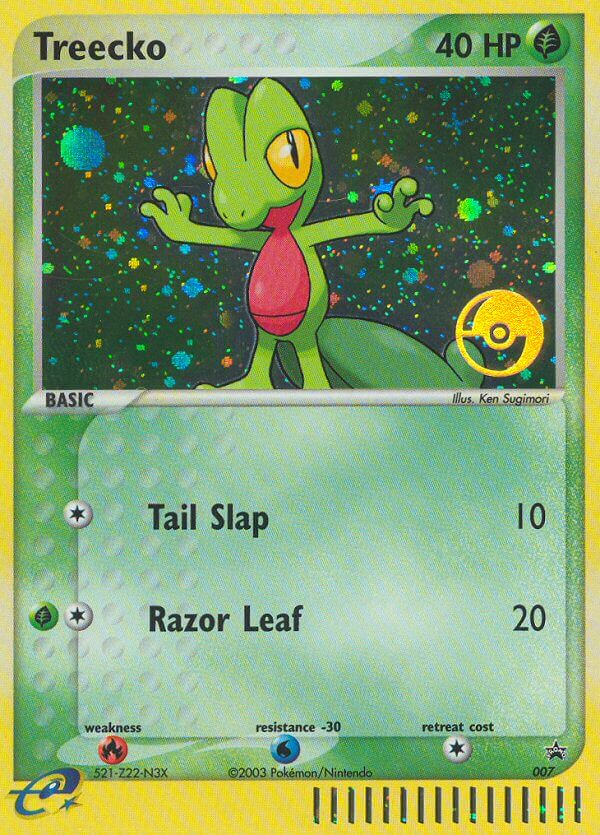 Treecko (007) [Nintendo: Black Star Promos] | Good Games Modbury