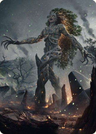 Titania, Gaea Incarnate Art Card [The Brothers' War Art Series] | Good Games Modbury