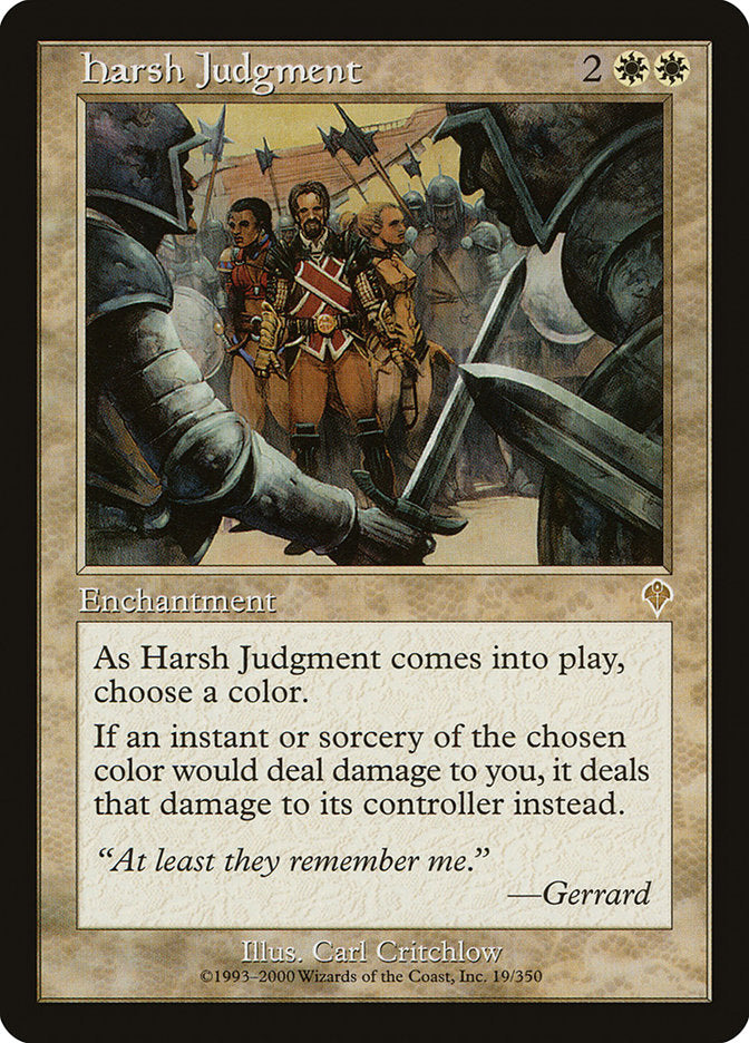 Harsh Judgment [Invasion] | Good Games Modbury